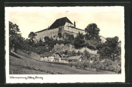 AK Tittmoning /Obb., Burg Mit Wohnhaus Unterhalb  - Autres & Non Classés