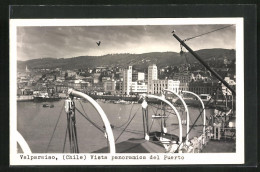 AK Valparaiso, Vista Panoramica Del Puerto  - Cile