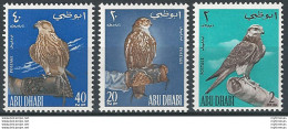 1965 Abu Dhabi Falcons 3v. MNH SG N 12/14 - Sonstige & Ohne Zuordnung