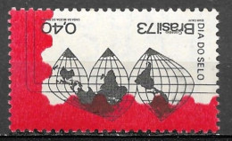 Brasil Brazil 1973 Dia Do Selo RHM C-795 C - Unused Stamps