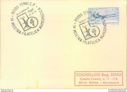 B716 Italia Fdc Terni 1 Mostra Filatelica Numismatica 1974 - Otros & Sin Clasificación