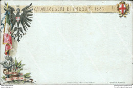 Bz248 Cartolina Militare Cavalleggeri Di Padova Www1 Prima Guerra - Regiments
