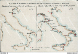 Bz255 Cartolina Militare La Regia Marina Italiana Nella Guerra Mondiale - Guerra