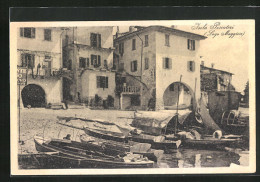 Cartolina Isola Dei Pescatori, Hafen Mit Häuser  - Other & Unclassified