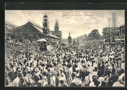 AK Bombay, Taboot Procession  - Indien