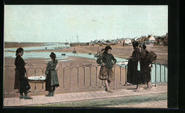 CPA Etaples, Vue Sur Le Port Prise Du Pont  - Etaples