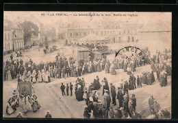 CPA Le Portel, La Bénédiction De La Mer, Sortie De L'Église  - Le Portel