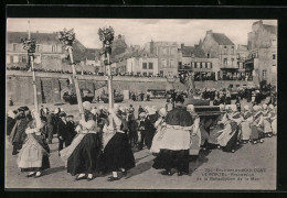 CPA Le Portel, Procession De La Bénédiction De La Mer  - Le Portel