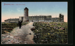 AK Brocken / Harz, Brocken-Hotel Und Turm  - Otros & Sin Clasificación