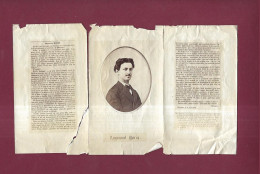 240524 - ELOGE FUNEBRE - DIEULEFIT 1870 - De Minimus à Raymond MORIN Fièvre Scarlatine - Obituary Notices