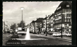 AK Krefeld, Strassenbahnverkehr Auf Dem Ostwall  - Krefeld