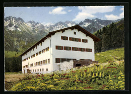 AK Oberstdorf / Allgäu, Naturfreunde Ferienheim Kanzelwandhaus  - Oberstdorf