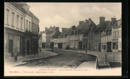 CPA Auxi-le-Chateau, Rue D'Abbeville, Vue Prise Du Pont  - Auxi Le Chateau