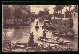 CPA Saint-Omer, Route De Clairmarais  - Saint Omer