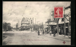 CPA Le Raincy, Rond-Pont De La Station  - Le Raincy