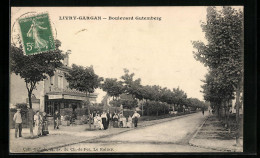 CPA Livry-Gargan, Boulevard Gutemberg  - Livry Gargan