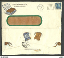 USA 1931 Larus & Brother Co. Richmond Advertising Cover Smoking Pipe Tobacco To Estonia Estland Võru Mi 267 Single - Lettres & Documents