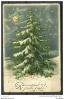 Estonia Estland 1932 Post Card From Tallinn To KEENI Weihnachtsbaum Christmas Tree - Estonie