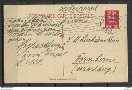 Estland Estonia 1934 Postal Stationery Ganzsache To Austria Österreich DORNBIRN Vorarlberg - Estland