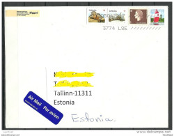 KANADA Canada Letter 2015 To Estonia - Briefe U. Dokumente