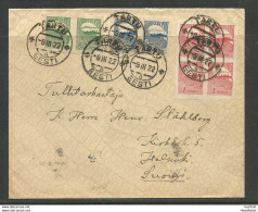 Estland Estonia 1922 Commercial Cover To Finland - Estonia