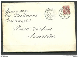 Estland Estonia 1910 Cover O UST-NAROVA To Finland Hyvinkää - Estland