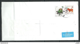 HUNGARY Ungarn 2019 Air Mail Cover Flugpost Brief To Estonia Estland - Lettere