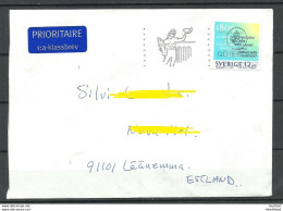 SCHWEDEN Sweden 2009 Cover To Estonia - Lettres & Documents