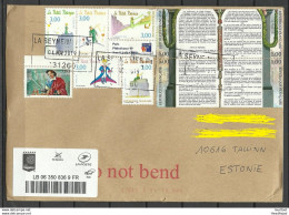 FRANCE 2019 Registered Cover To Estonia Le Petit Prince + Michel 2728 - 2731 Etc - Storia Postale