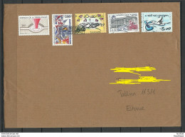 FRANCE 2017 Letter To Estonie Estonia - Storia Postale