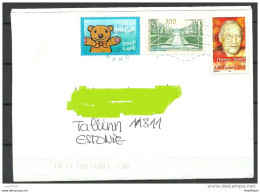 FRANCE Frankreich Cover To ESTONIA Estland Estonie 2014 - Briefe U. Dokumente