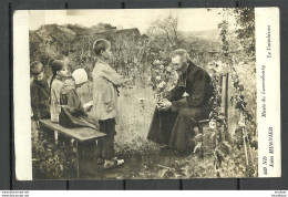 France French Post Card J. Muenier Le Catechisme Used In Estonia O Tallinn To Voka O Oru Michel 37 A As Single - Peintures & Tableaux