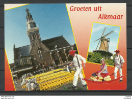 Netherlands Ca 2000 Post Card Alkmaar Sent From Germany To Estonia - Alkmaar