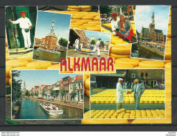 Netherlands Post Card ALKMAAR (sent 2000 From Germany To Estonia, With German Stamp) - Alkmaar