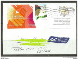 NEDERLAND NETHERLANDS Niederlande 2014 Letter To Estonia Estland - Covers & Documents