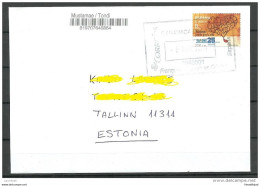 SPAIN ESPANA 2015 Letter To Estonia - Brieven En Documenten