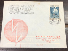 NAMVIET SOUTH VIETNAM 1952(F D C-ENVELOPE -U.I.T-)1pcs Good Quality - Vietnam