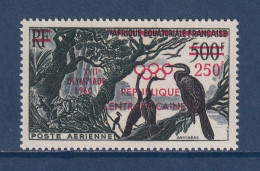 Centrafrique - YT PA N° 4 ** - Neuf Sans Charnière - Poste Aérienne - 1960 - Central African Republic