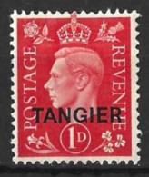 TANGIER.....KING GEORGE VI...(1936-52..).....SG246 .....1d..........(CAT.VALUE.£27...)....MH... - Uffici In Marocco / Tangeri (…-1958)