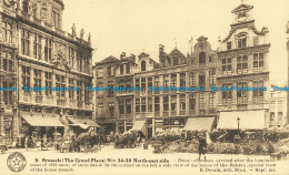 R627814 Brussels. The Grand Place. North East Side. Le Belgique Historique. Marq - World