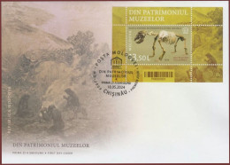 Moldova 2024 3 FDC "From The Museum's Patrimony Of Moldova" Quality"100% - Moldova