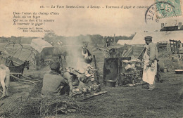 CPA La Foire Sainte Croix à Lessay-Tournous D'Gigot Et Cuisiniers-16-Timbre        L2937 - Sonstige & Ohne Zuordnung