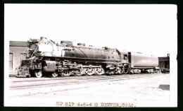 Fotografie Grayson, Longview, Ansicht Denver / Colorado, Dampflok Nr. 817 Der Union Pacific, Eisenbahn USA  - Places