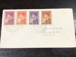 NAMVIET SOUTH VIETNAM ENVELOPE 1956(F D C-ORESIDENT NGO DINH DIEM) 1pcs Good Quality - Viêt-Nam