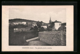 CPA Grammon, Vue Générale Prise Du Cimetière  - Autres & Non Classés