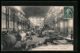 CPA Firminy, Usine Verdié, Montage  - Firminy