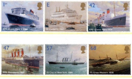 GROSSBRITANNIEN GRANDE BRETAGNE GB 2004 OCEAN LINERS SET OF 6V MNH SG 2448-53 SN 2202-07 MI 2210-15 YT 2548-53 - Nuevos