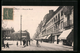 CPA Firminy, Place Du Breuil  - Firminy