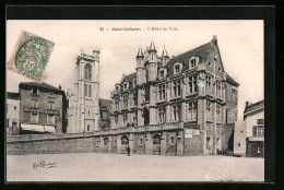 CPA Saint-Galmier, L`Hôtel-de-ville  - Autres & Non Classés