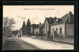 CPA Oucques, Les Villas Route De Beaugency  - Autres & Non Classés